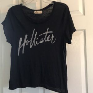Navy Hollister Tee